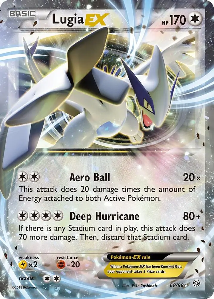 Lugia EX, Ancient Origins 68/98