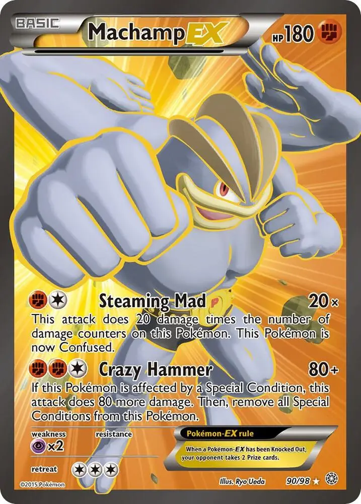 Machamp EX, Ancient Origins 90/98