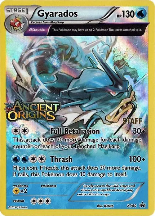 Gyarados, XY Black Star Promos XY60