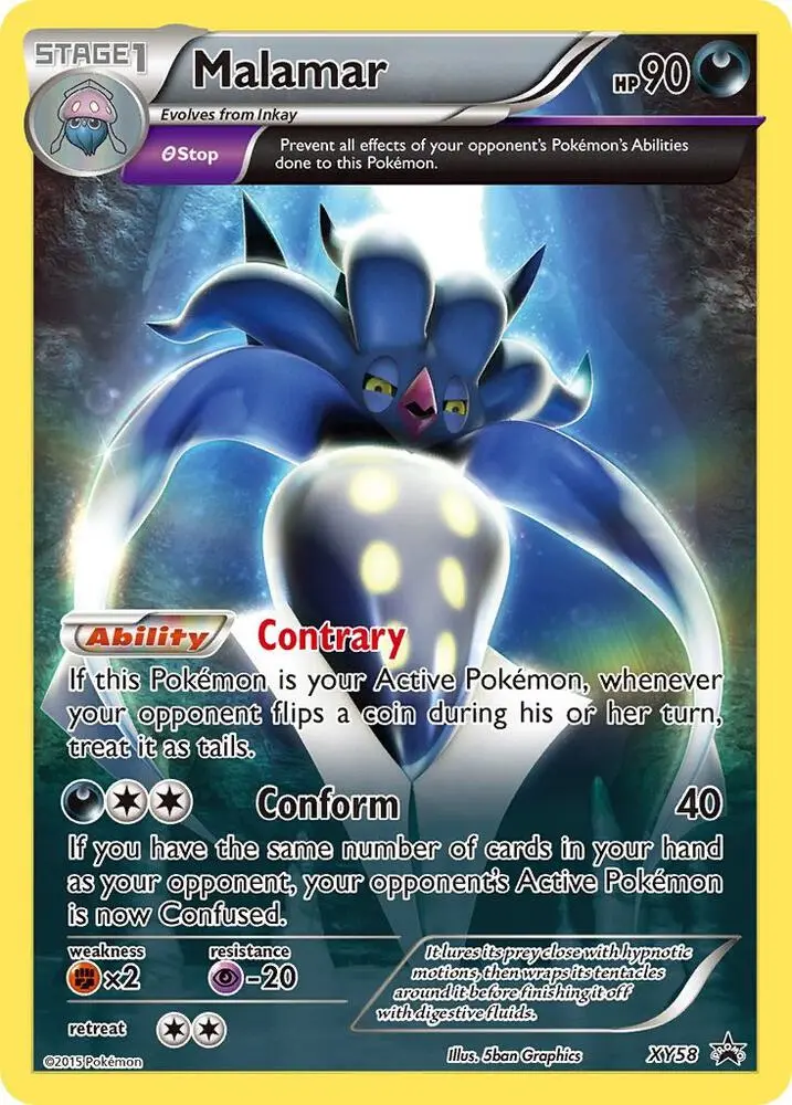Malamar, XY Black Star Promos XY58/211