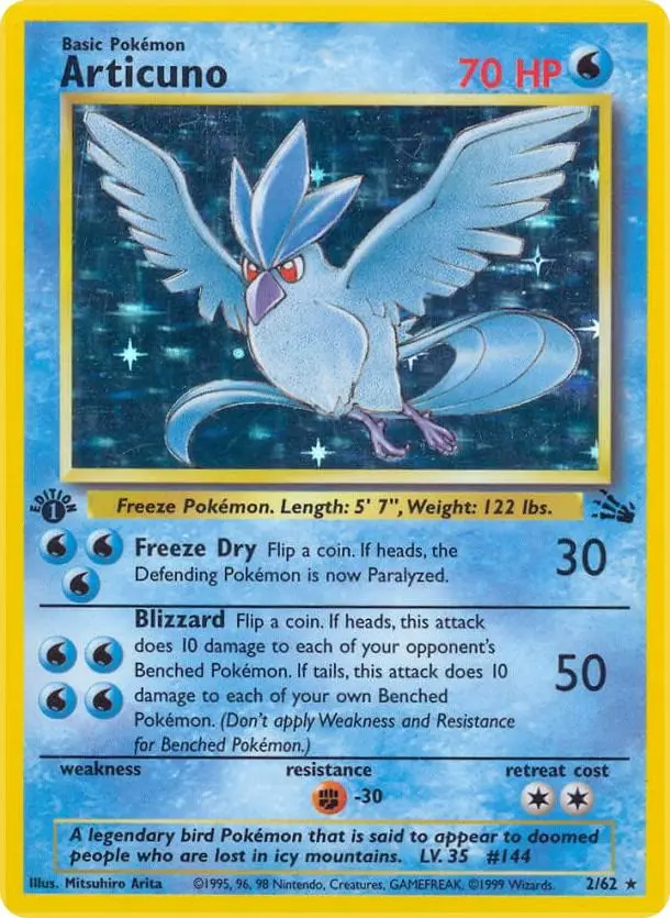 Articuno, Fossil 2/62