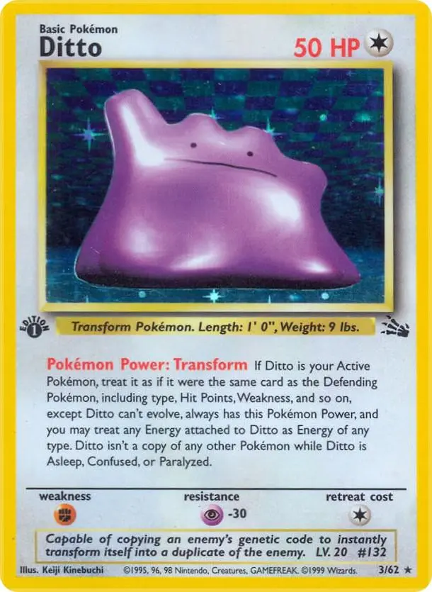 Ditto, Fossil 3/62