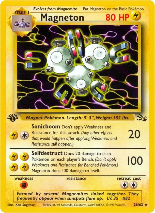 Magneton, Fossil 26/62