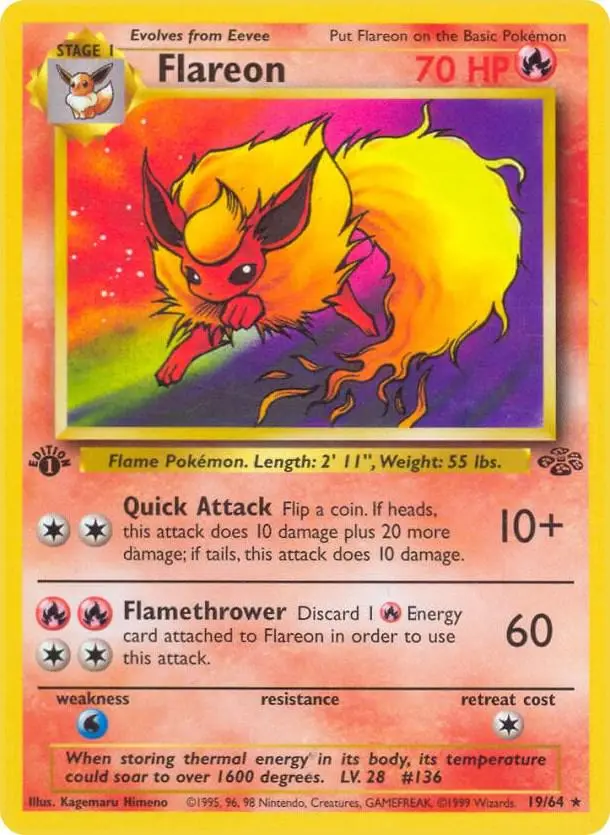 Flareon, Jungle 19/64