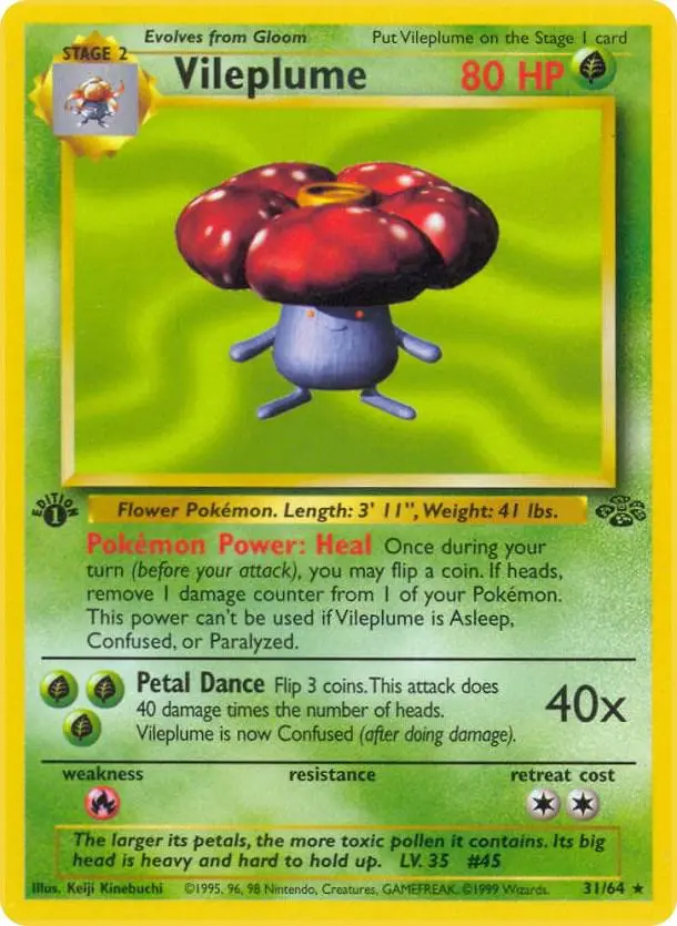 Vileplume, Jungle 31/64