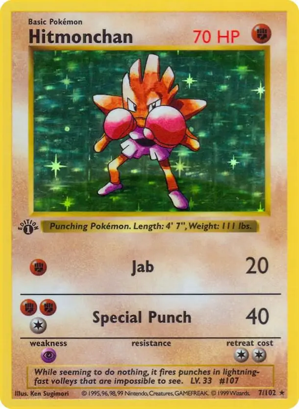 Hitmonchan, Base Set 7/102