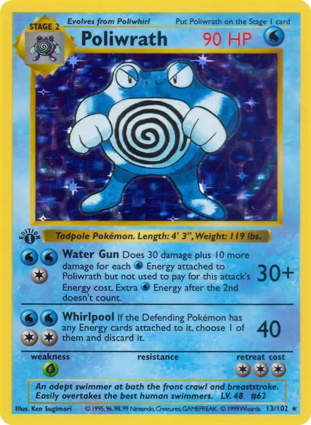 Poliwrath, Base Set 13/102
