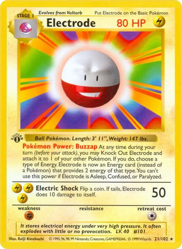 Electrode, Base Set 21/102