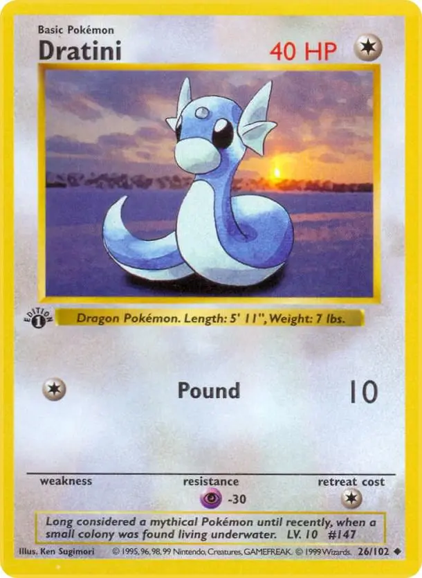 Dratini, Base Set 26/102
