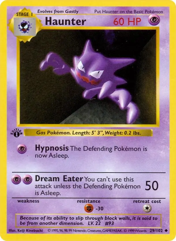 Haunter, Base Set 29/102