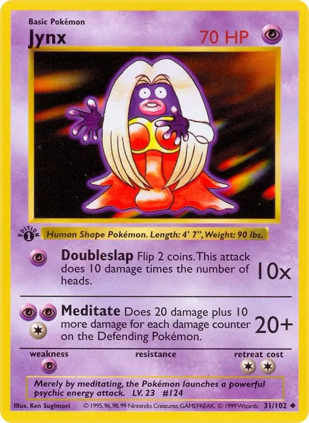 Jynx, Base Set 31/102