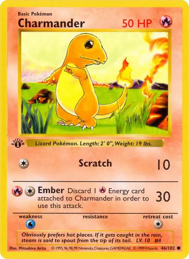 Charmander, Base Set 46/102