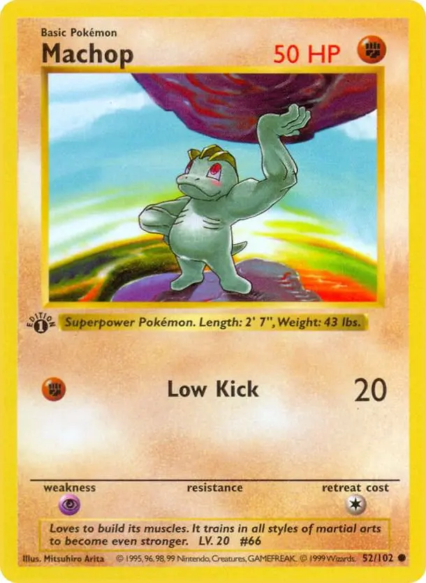 Machop, Base Set 52/102