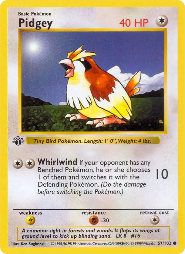 Pidgey, Base Set 57/102