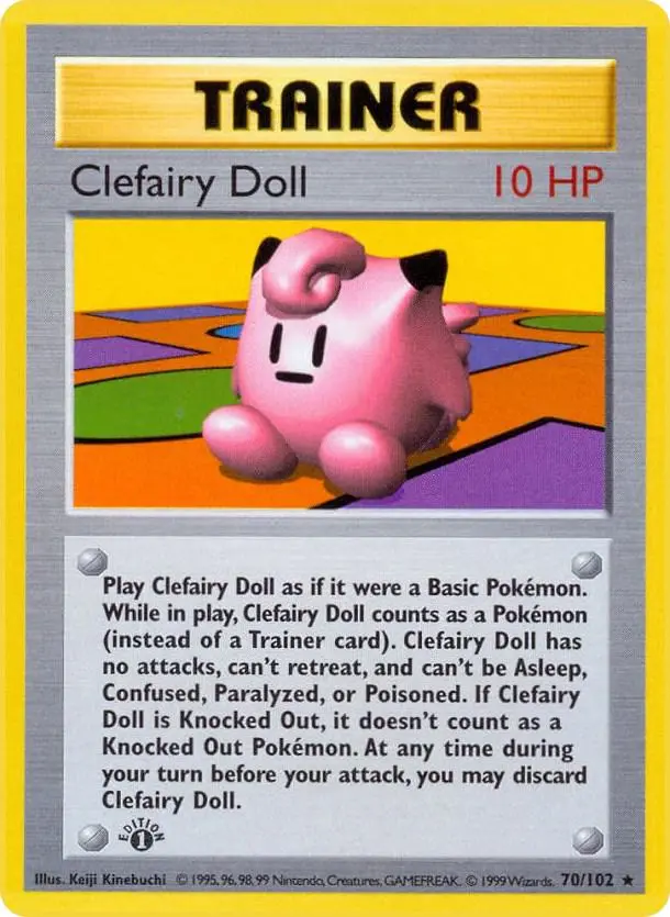 Clefairy Doll, Base Set 70/102