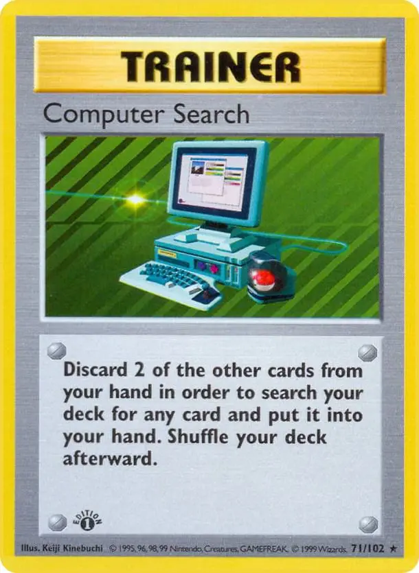 Computer Search, Base Set 71/102