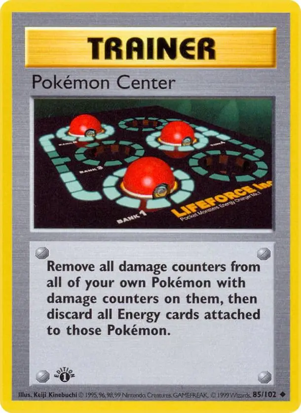 Pokémon Center, Base Set 85/102