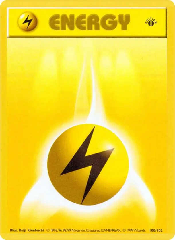 Lightning Energy, Base Set 100/102