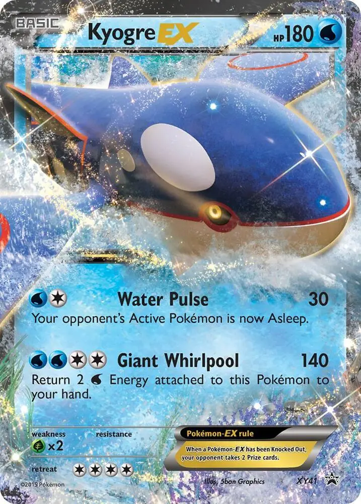 Kyogre EX, XY Black Star Promos XY41/211