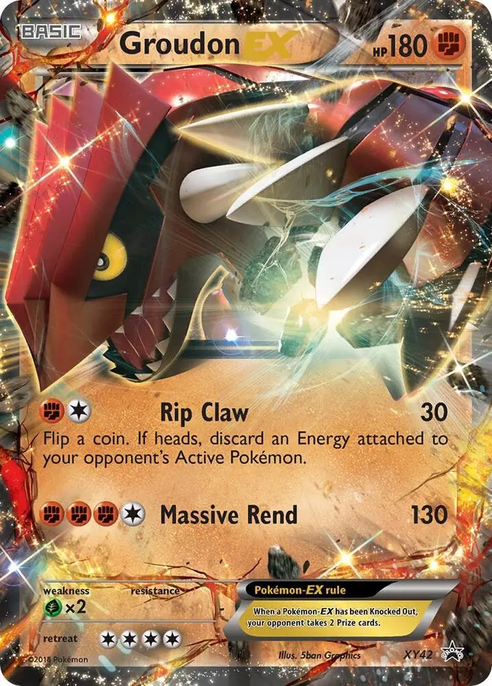 Groudon EX, XY Black Star Promos XY42/211