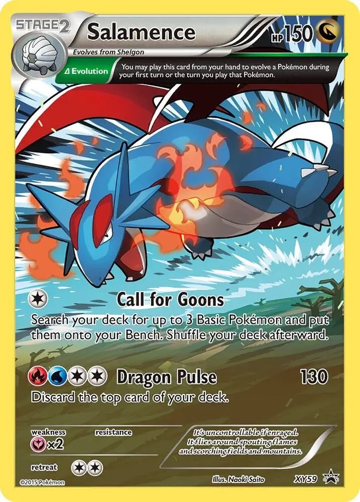Salamence, XY Black Star Promos XY59/211