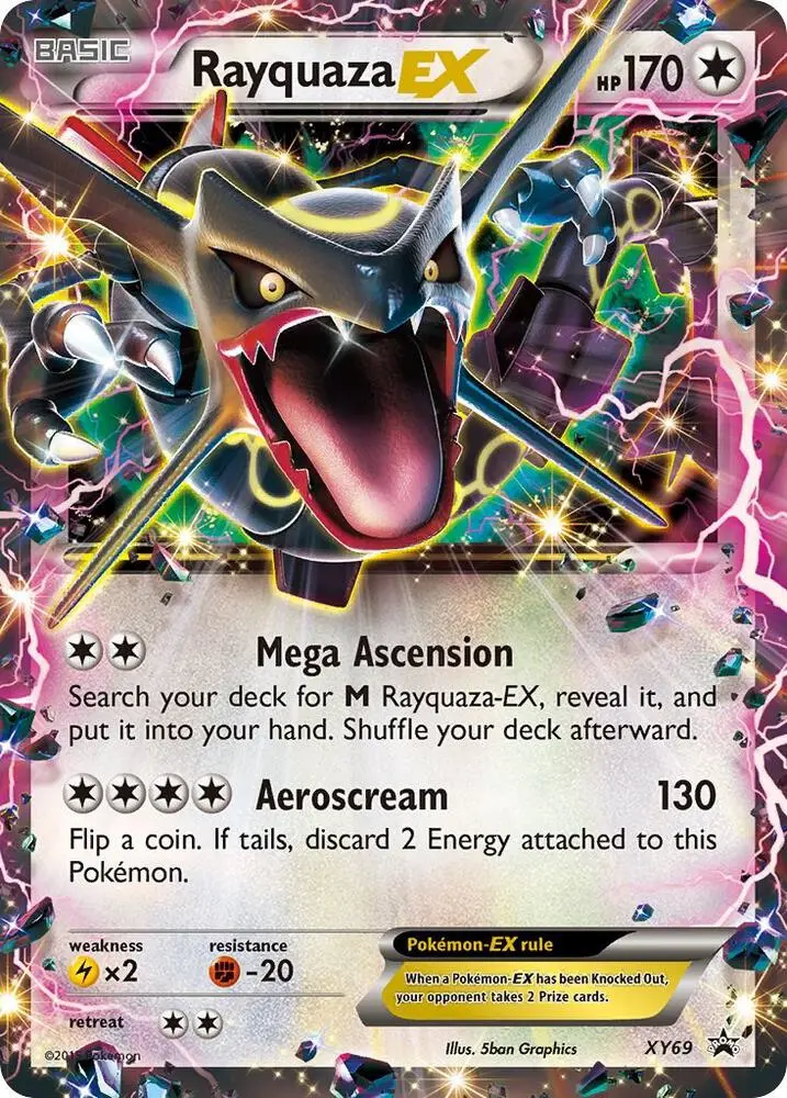 Rayquaza EX, XY Black Star Promos XY69/211