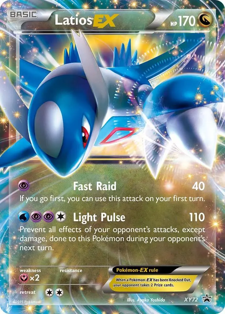 Latios EX, XY Black Star Promos XY72/211