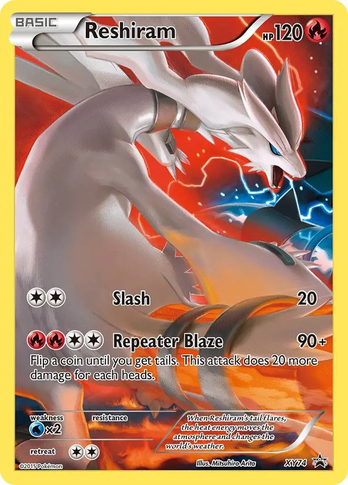 Reshiram, XY Black Star Promos XY74/211