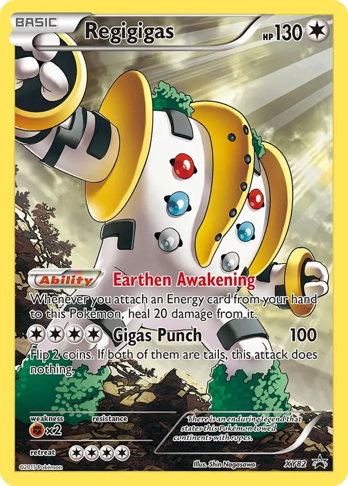 Regigigas, XY Black Star Promos XY82/211