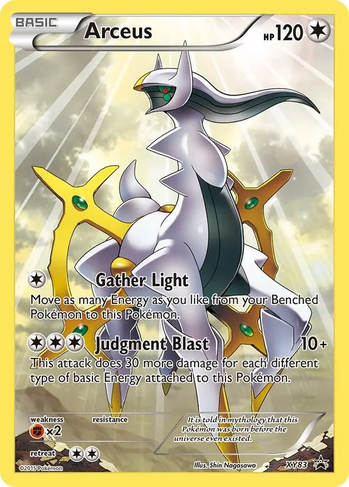 Arceus, XY Black Star Promos XY83/211