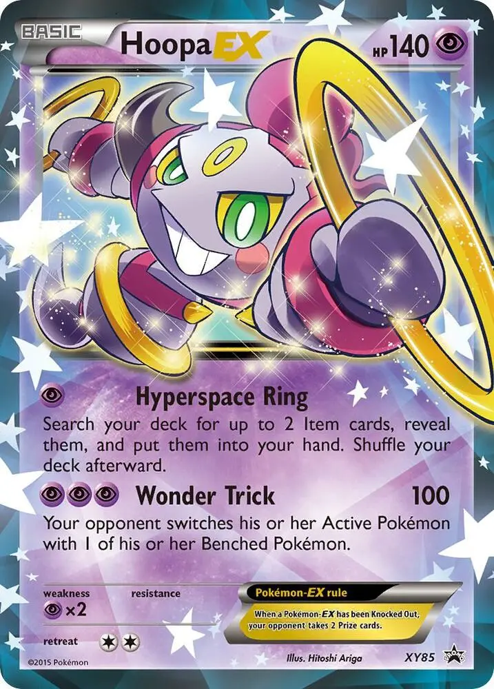 Hoopa EX, XY Black Star Promos XY85/211