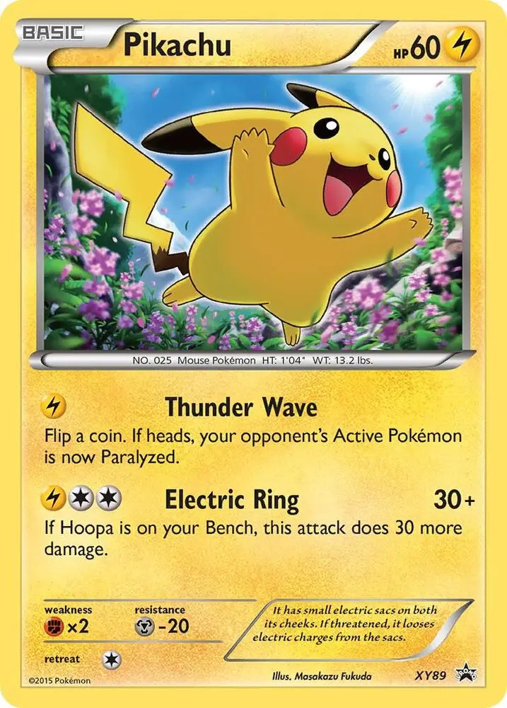 Pikachu, XY Black Star Promos XY89/211