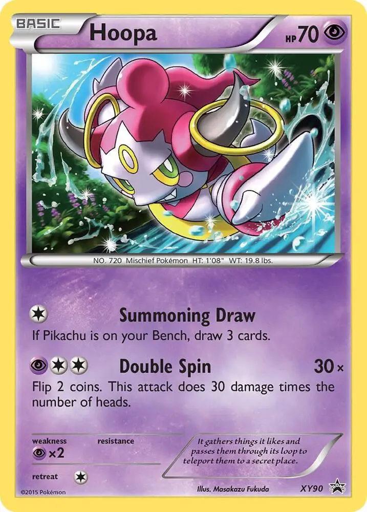 Hoopa, XY Black Star Promos XY90/211