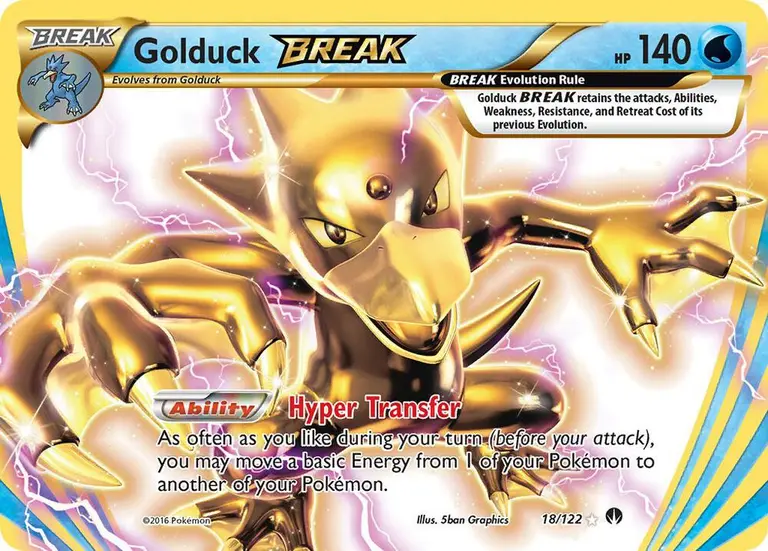 Golduck BREAK, BREAKpoint 18/122