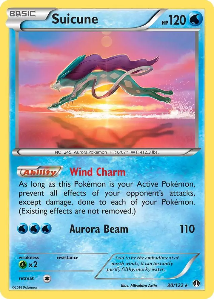 Suicune, BREAKpoint 30/122