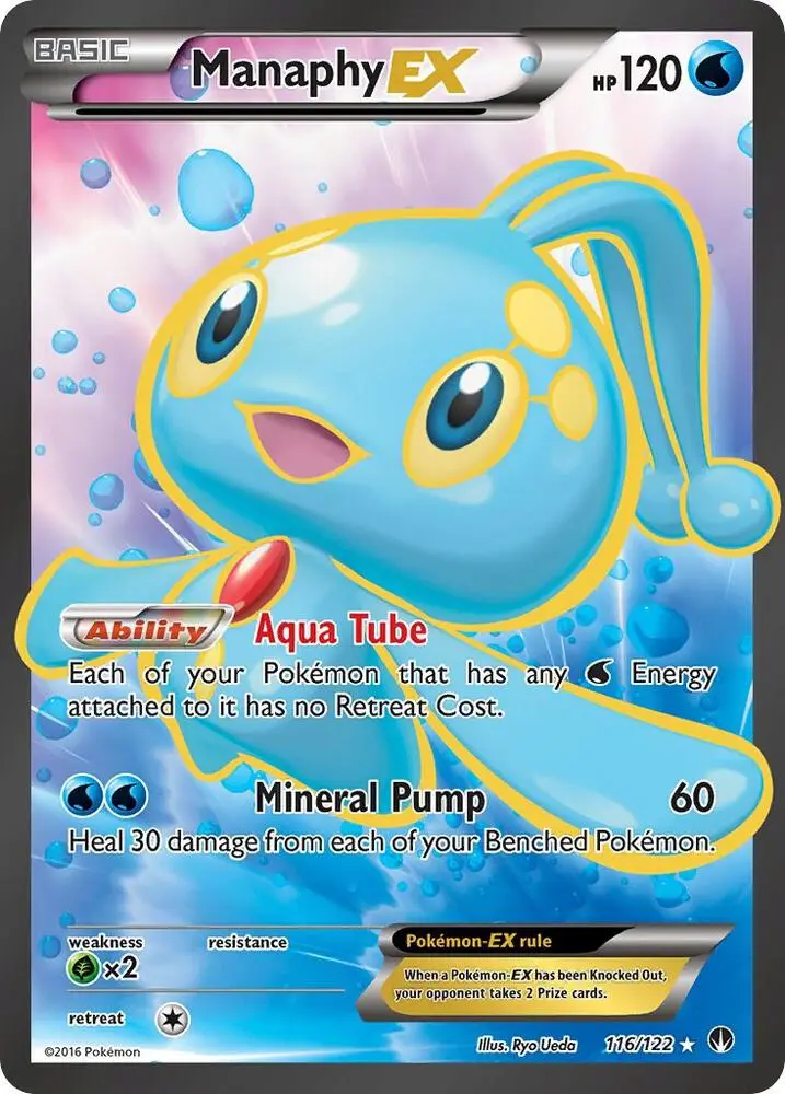 Manaphy EX, BREAKpoint 116/122