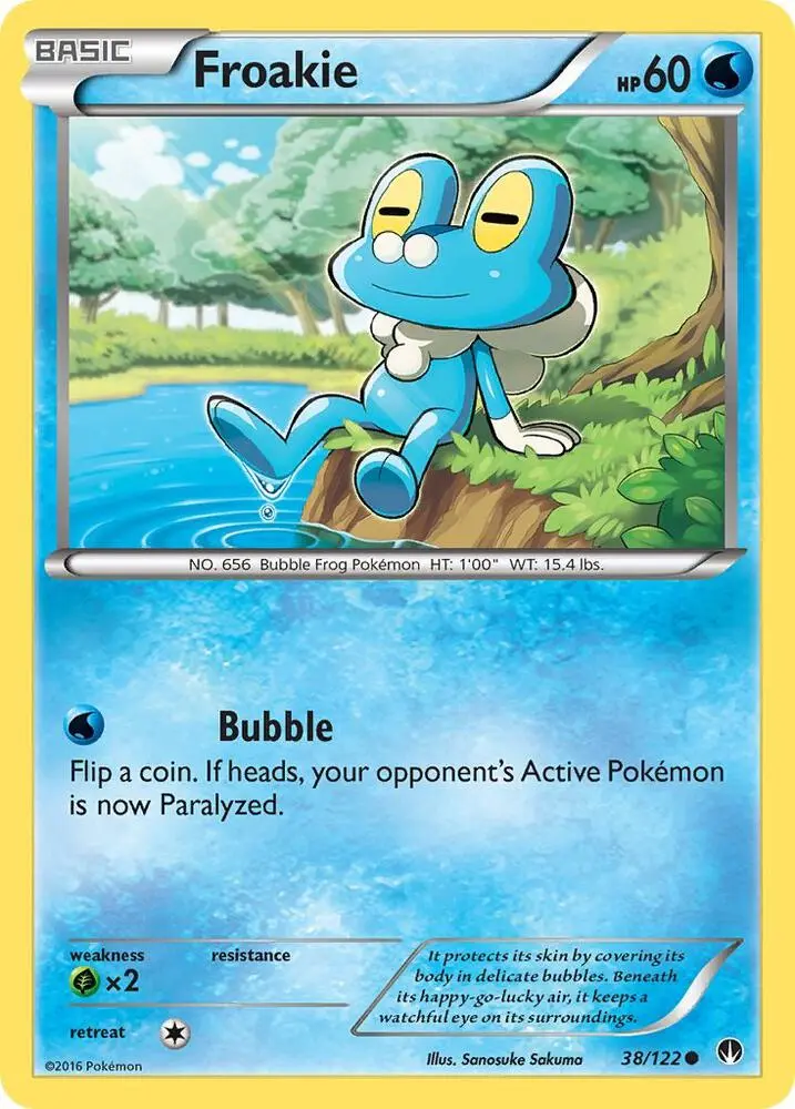 Froakie, BREAKpoint 38/122