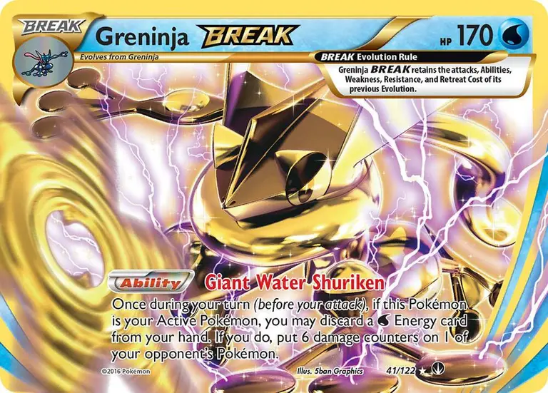 Greninja BREAK, BREAKpoint 41/122