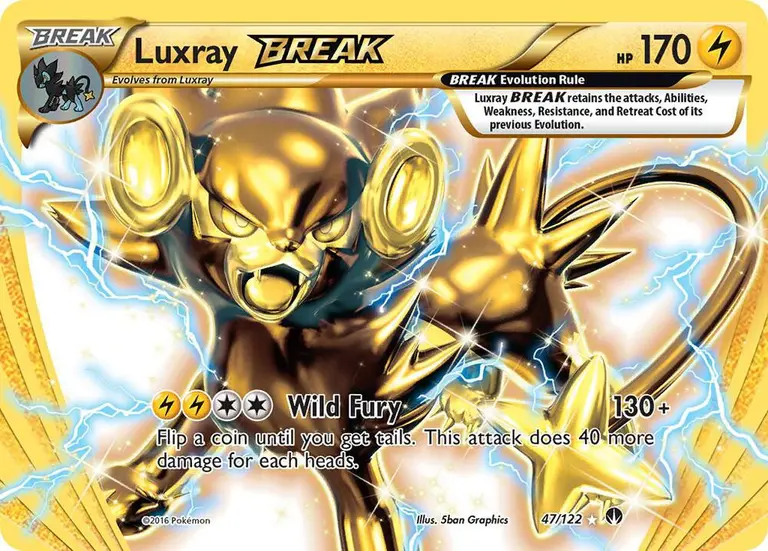 Luxray BREAK, BREAKpoint 47/122