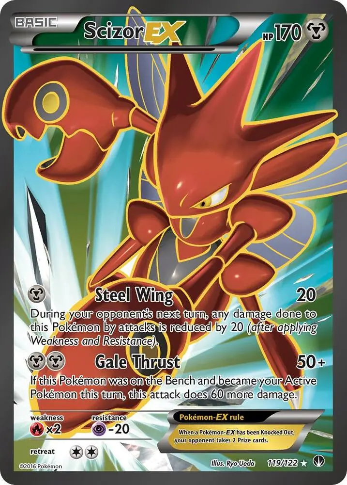 Scizor EX, BREAKpoint 119/122