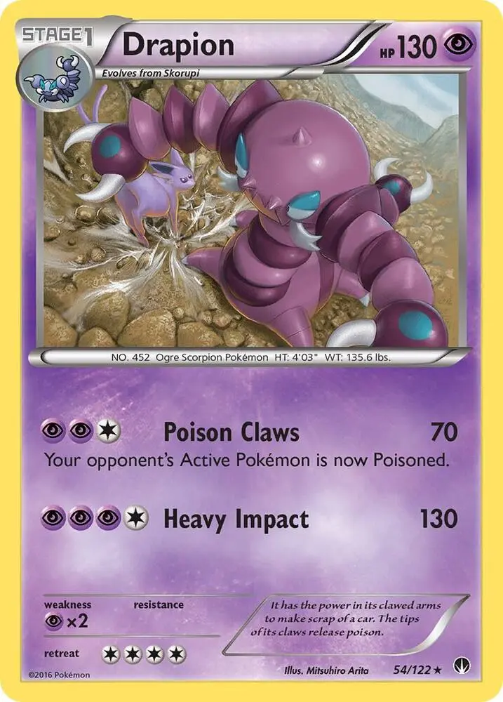 Drapion, BREAKpoint 54/122