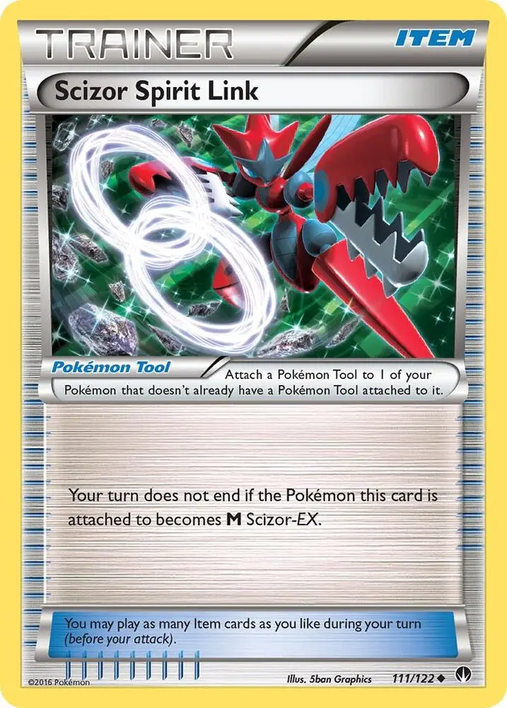 Scizor Spirit Link, BREAKpoint 111/122