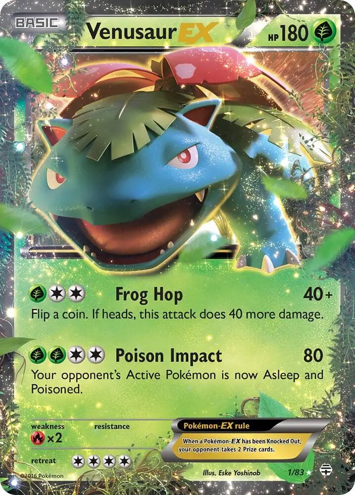 Venusaur EX, Generations 1/83