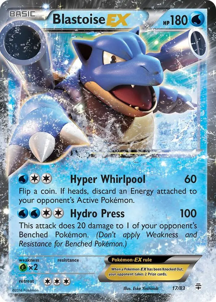 Blastoise EX, Generations 17/83