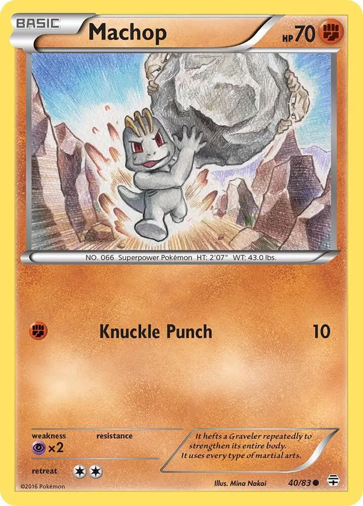 Machop, Generations 40/83