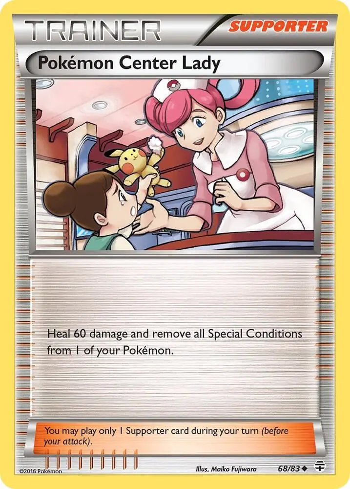 Pokémon Center Lady, Generations 68/83