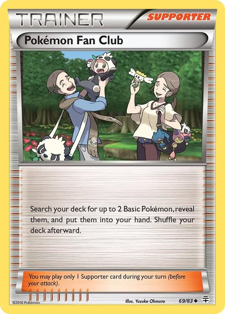 Pokémon Fan Club, Generations 69/83