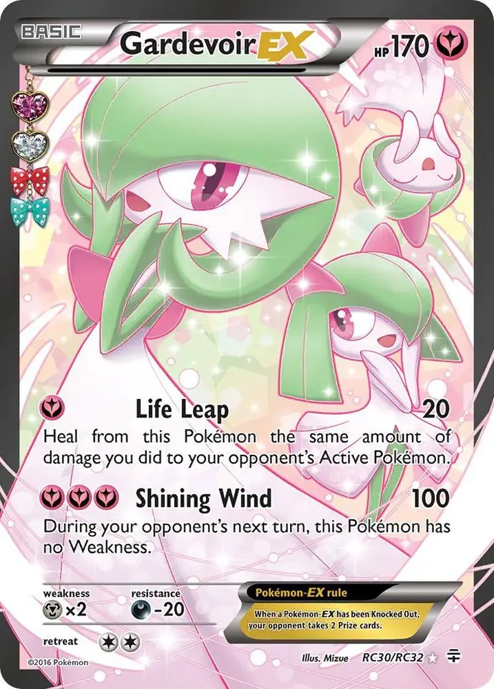 Gardevoir EX (Full Art), Generations: Radiant Collection RC30/RC32