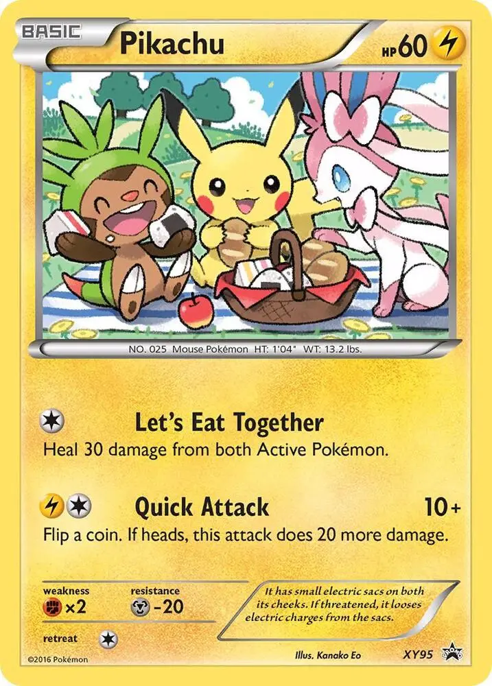 Pikachu, XY Black Star Promos XY95/211