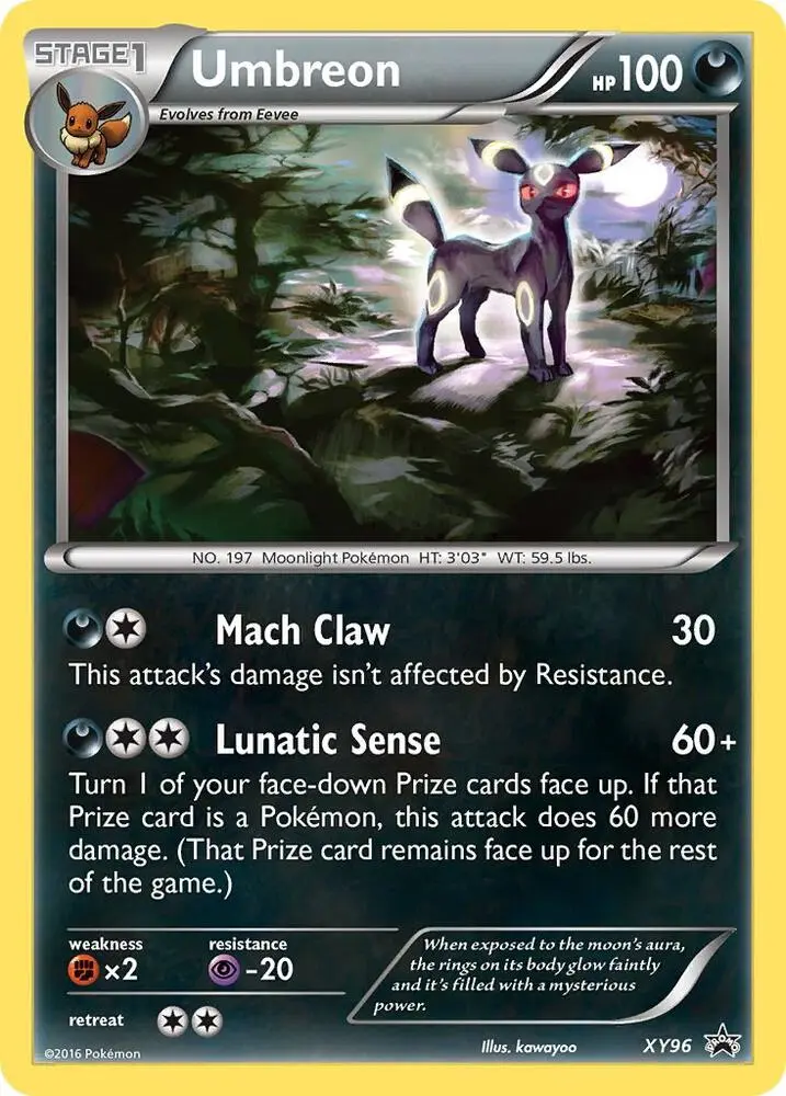 Umbreon, XY Black Star Promos XY96/211